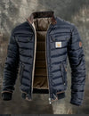 Chaqueta Acolchada Cuello Alto Hombre