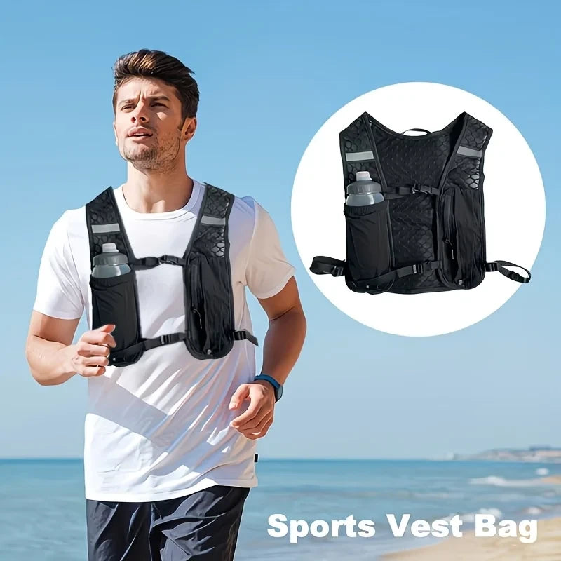 Lightweight Reflective Hydration Running Vest