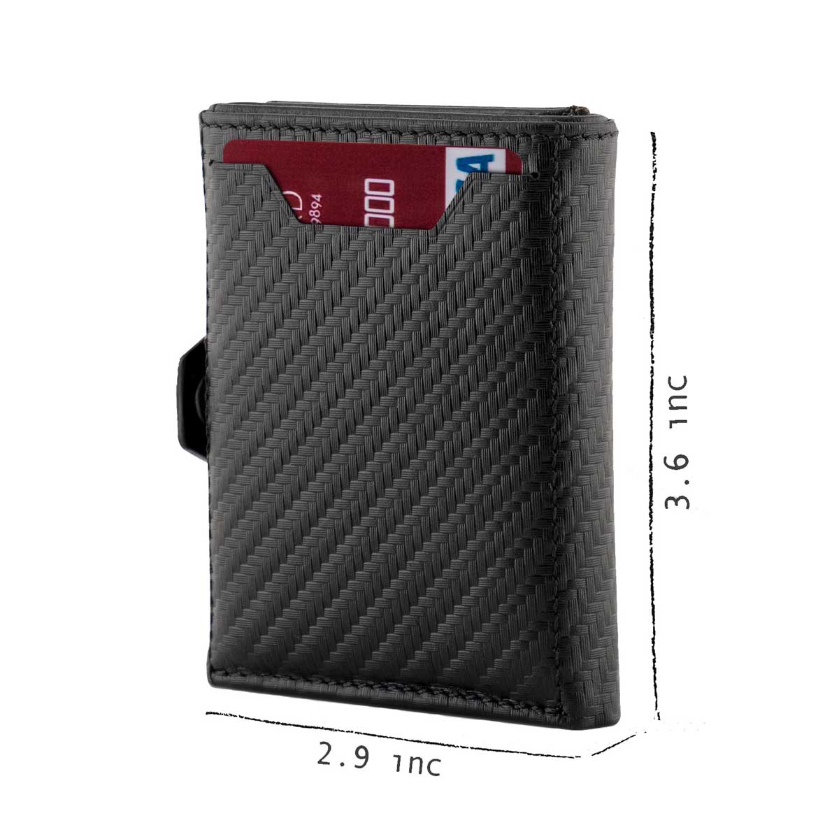 Verona Front Pocket Trifold Leather Wallet