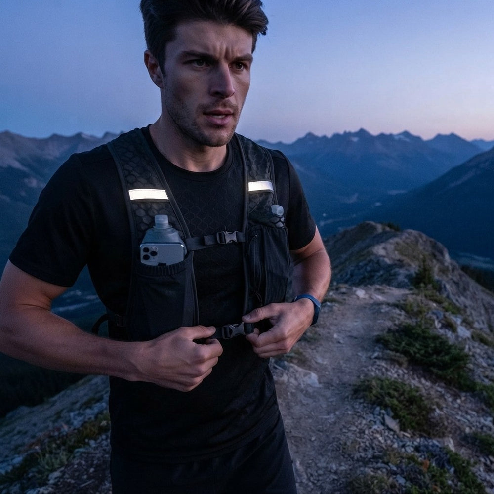 Lightweight Reflective Hydration Running Vest